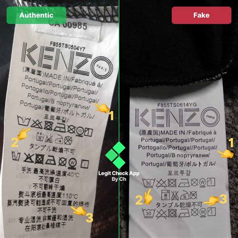 how to spot fake kenzo bag|how to tell if a bag is fake.